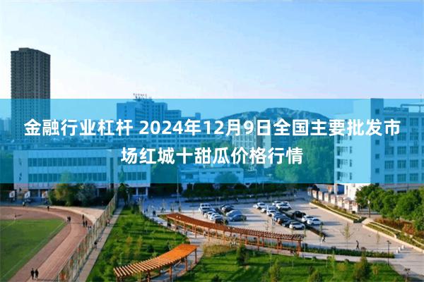 金融行业杠杆 2024年12月9日全国主要批发市场红城十甜瓜价格行情